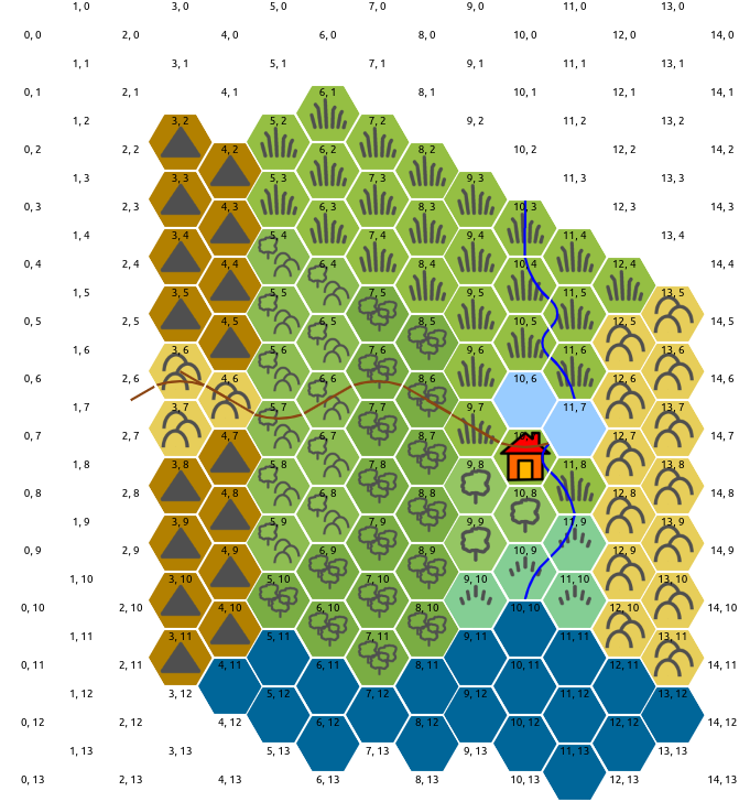 Map of Thornbury and the vicinity